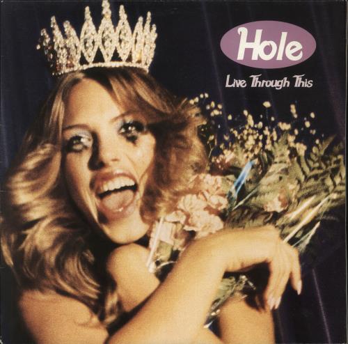 Hole Live Through This German vinyl LP album (LP record) (742243)